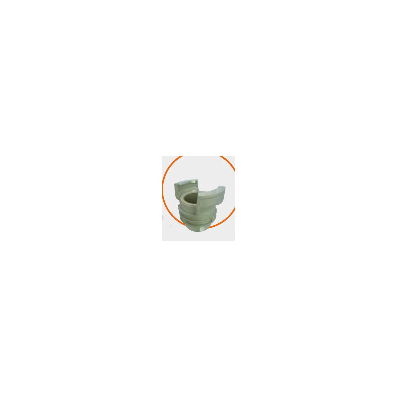 DEMI-RACCORD A VERROU DOUILLE FILETEE MALE 1"1/2