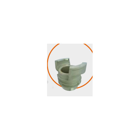 DEMI-RACCORD A VERROU DOUILLE FILETEE MALE 1"1/2