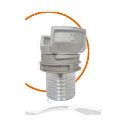 DEMI-RACCORD DOUILLE ANNELEE Ø110