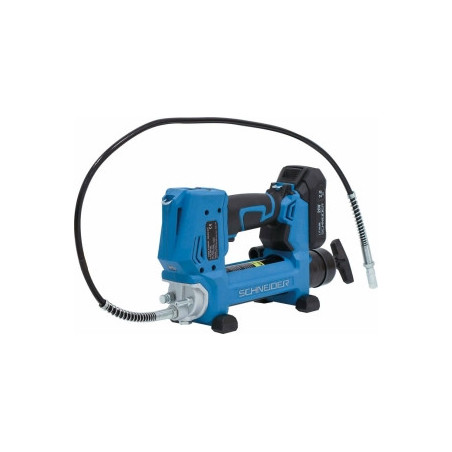 Pompe à graisse électrique 20V SCHNEIDER 690 bars avec batterie Li-Ion 2Ah_ref SOD50450