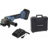 MEULEUSE D'ANGLE BRUSHLESS 20V 125MM - 1 BATTERIE 5AH LI-ION - CHARGEUR - COFFRET BMC
