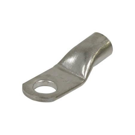 Cosse à œil M10 à souder et à sertir 35 mm² en laiton étamé SODELEC_ref SOD77818.04