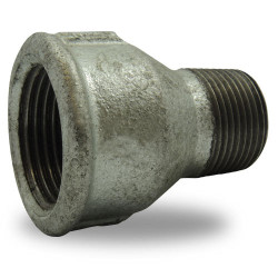 Réduction galvanisée 1"1/2 x 1" Mâle/Femelle Codital_ref 246 GALVA