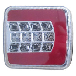Feu arrière gauche compact LED Robert Lye 12/24v_ref 387056G
