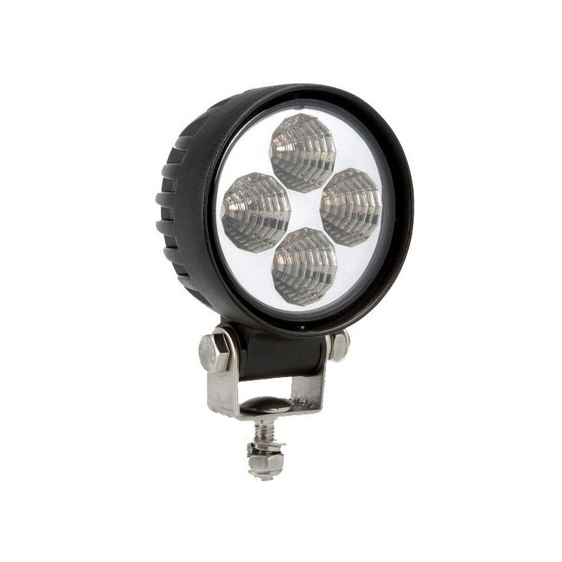 Phare de travail rond 4 LED 10/30V IP69K aluminium ROBERT LYE_ref 399002