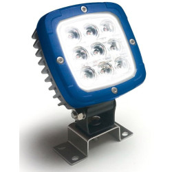 PHARE DE TRAVAIL CARRÉ 9 LEDS TYPE CREE - 10/30 VOLTS - IP68