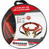 Câble de démarrage CCA 25 mm² 480A avec pinces laiton 2 x 4 m DRAKKAR_ref SOD04150-1