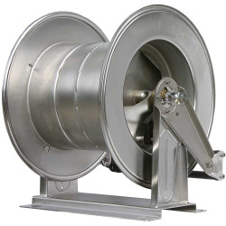 Enrouleur automatique inox 60 m RM Suttner 300 bar avec raccords 1/2" F/F pour flexible_ref 76356430