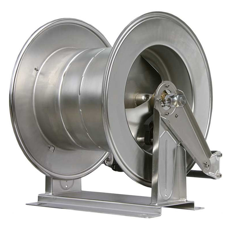Enrouleur automatique inox 60 m RM Suttner 300 bar avec raccords 1/2" F/F pour flexible_ref 76356430