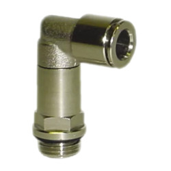Raccord équerre orientable Airfit 1/4" en laiton_ref 0819+08+13