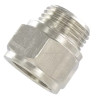 Réduction femelle/mâle BSP 3/4-1/2 Airfit en laiton nickelé_ref 2205+27+21