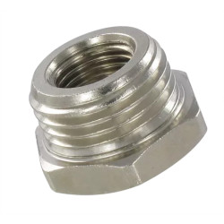 Réduction mâle/femelle 1/8-M5 BSP Airfit en laiton nickelé_ref 2209+10+05