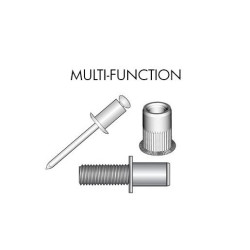 PINCE À RIVETER POUR RIVETS, RIVETS CREUX ET GOUJONS