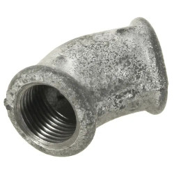 COUDE 45° FEMELLE / FEMELLE 1/2" (15-21) INOX 316