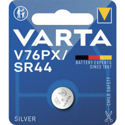 PILE ELECTRONIQUE OXYDE D'ARGENT VARTA SR44 / V76PX