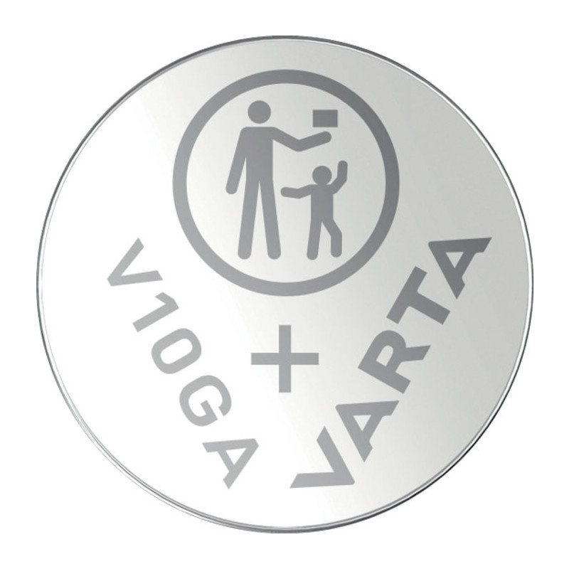 PILE ELECTRONIQUE ALCALINE VARTA LR54 / V10GA