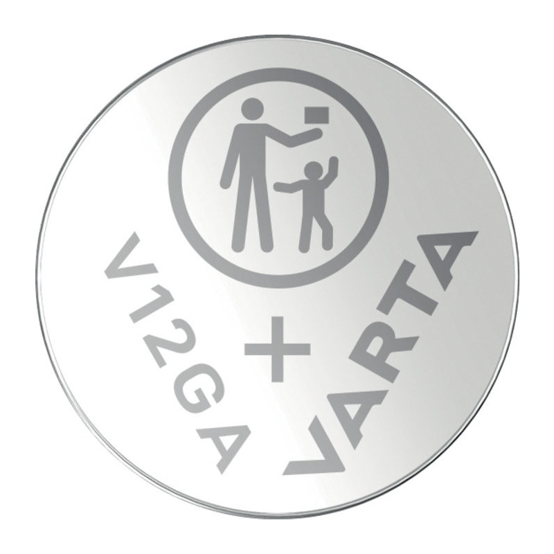 PILE ELECTRONIQUE ALCALINE VARTA LR43 / V12GA