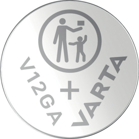 PILE ELECTRONIQUE ALCALINE VARTA LR43 / V12GA