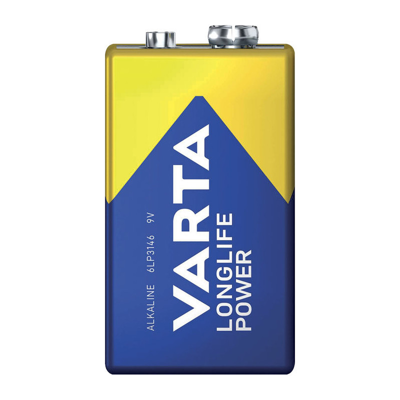 PILE LONGLIFE POWER ALCALINE VARTA 9V/6LR61