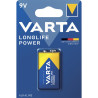 PILE LONGLIFE POWER ALCALINE VARTA 9V/6LR61
