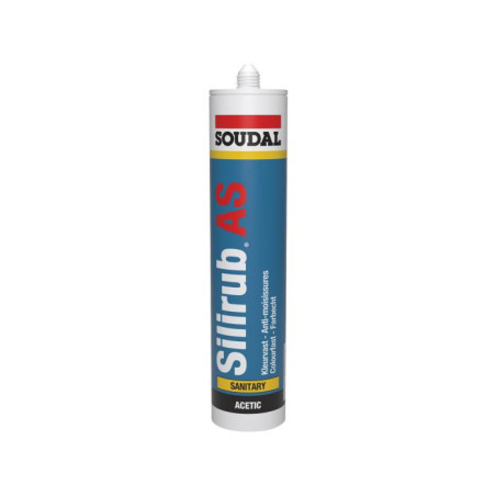 MASTIC SILIRUB AS TRANSPARENT - CARTOUCHE DE 300ML