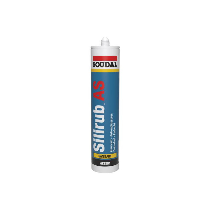 MASTIC SILIRUB AS BLANC BRILLANT - CARTOUCHE DE 300ML