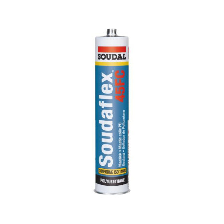 MASTIC SOUDAFLEX 45FC NOIR - CARTOUCHE DE 300ML
