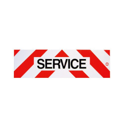 PANNEAU RÉFLÉCHISSANT SERVICE - MAGNÉTIQUE