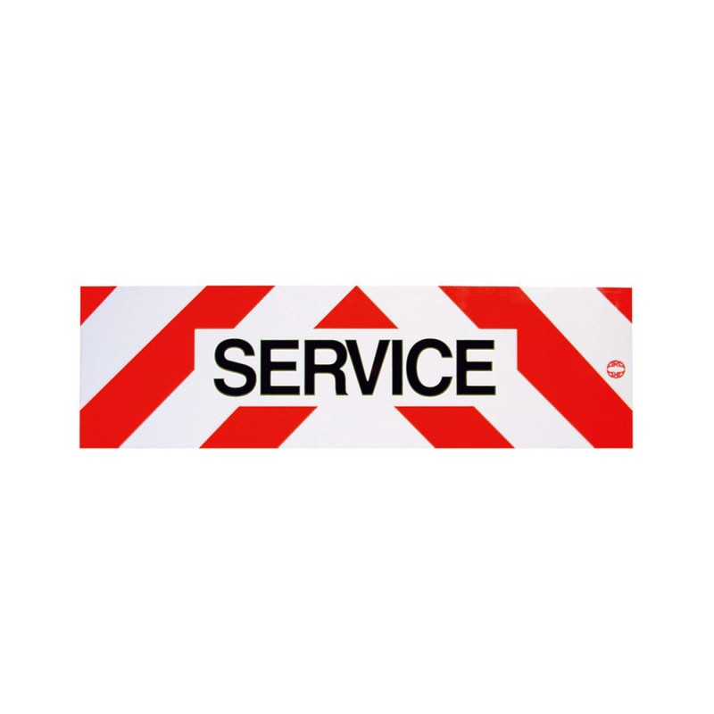 PANNEAU RÉFLÉCHISSANT SERVICE - MAGNÉTIQUE