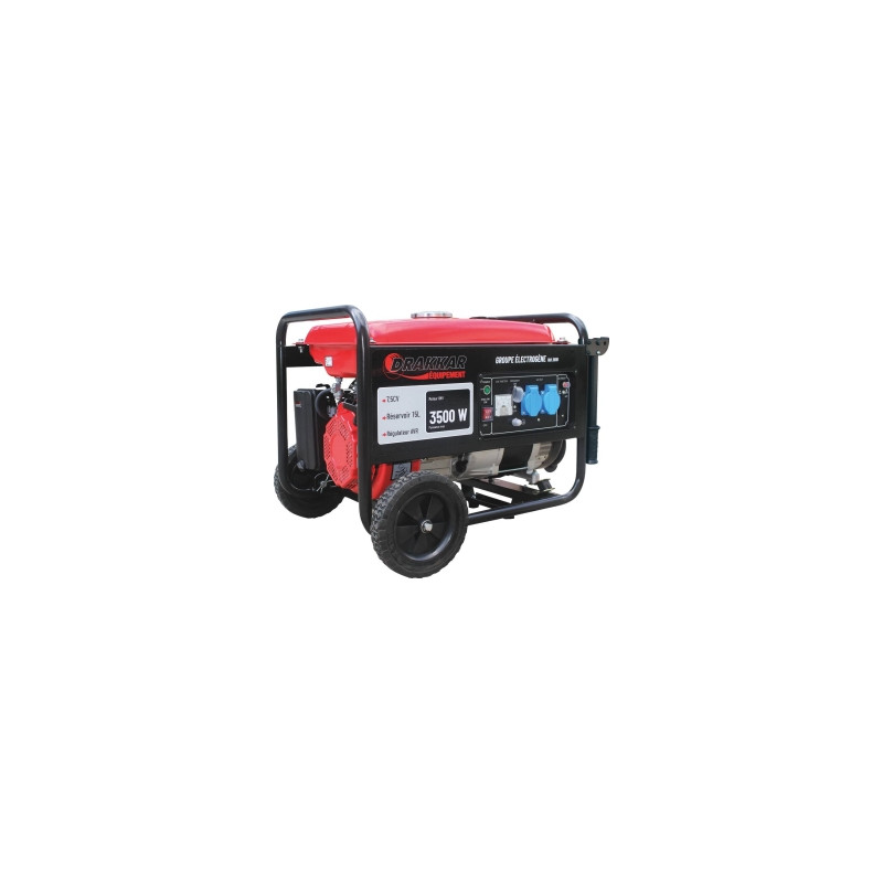 Groupe électrogène essence Drakkar 3500W_ref SOD11019