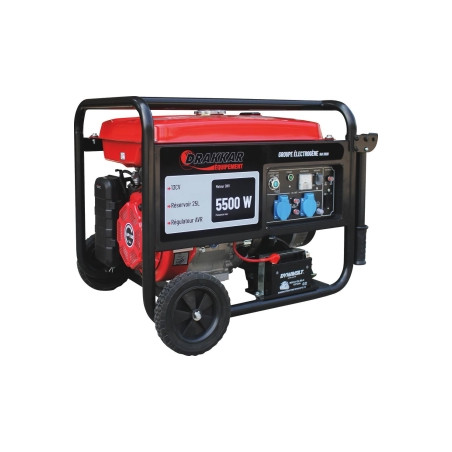 Groupe électrogène essence Drakkar 5500W_ref SOD11020